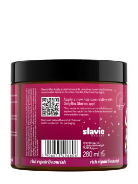 COLOR Vyživující a regenerační maska na vlasy 280 ml